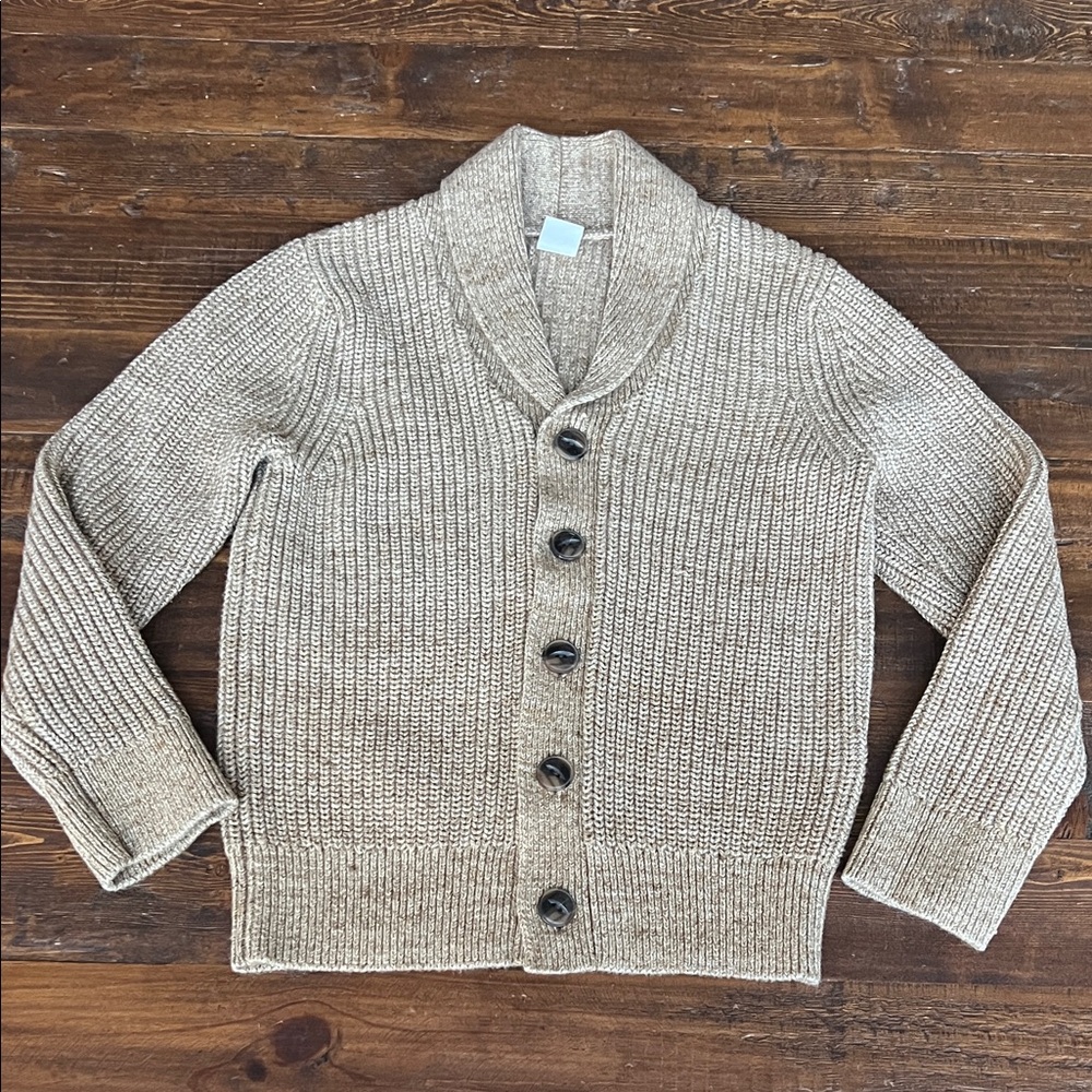 GAP Kids Tan Cardigan Sweater